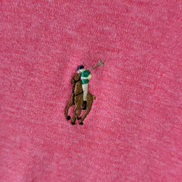 Polo Ralph Lauren Red Classic Fit Shortsleeve Polo Size L - Picture 6 of 6